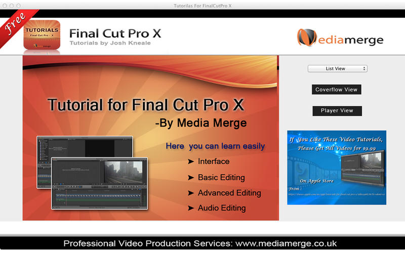 Tutorial Final Cut Pro X Free | tutorials for final cut pro x free for mac for os x Tutorial Final Cut Pro X Free | tutorials for final cut pro x free for mac for os x